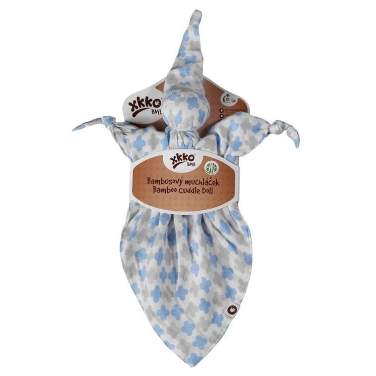 XKKO BMB, przytulanka bambusowa, Baby Blue Cross