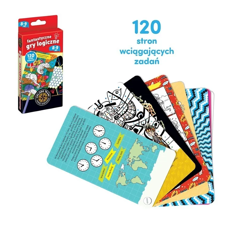 Xplore Team, Fantastyczne gry logiczne dla dzieci w wieku 8-9 lat
