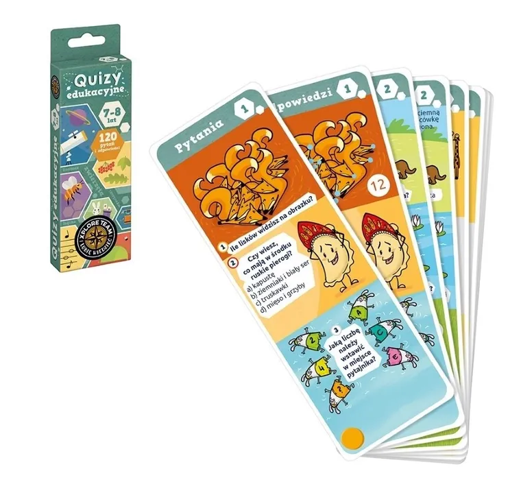 Xplore Team. Quizy edukacyjne dla dzieci w wieku 7-8 lat