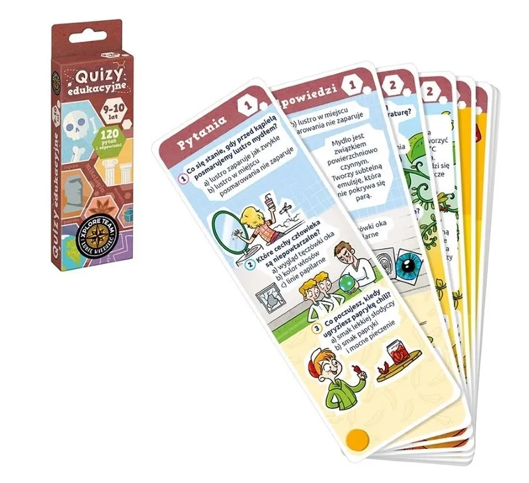 Xplore Team. Quizy edukacyjne dla dzieci w wieku 9-10 lat