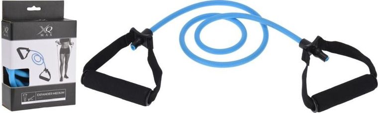 XQ Max, ekspander gumowy 1 żyłowy, niebieski, medium