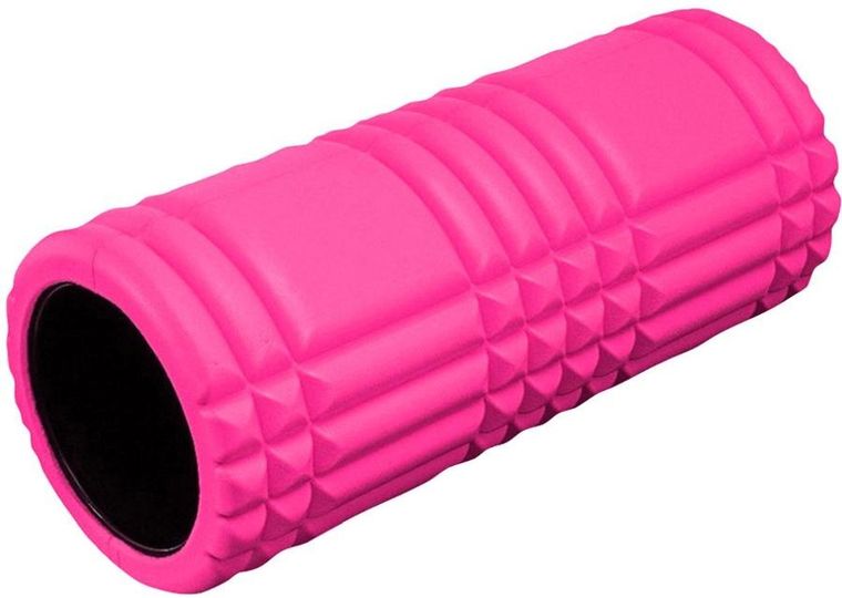 XQmax, wałek roller do ćwiczeń, różowy, 33-14,5 cm, 800 g