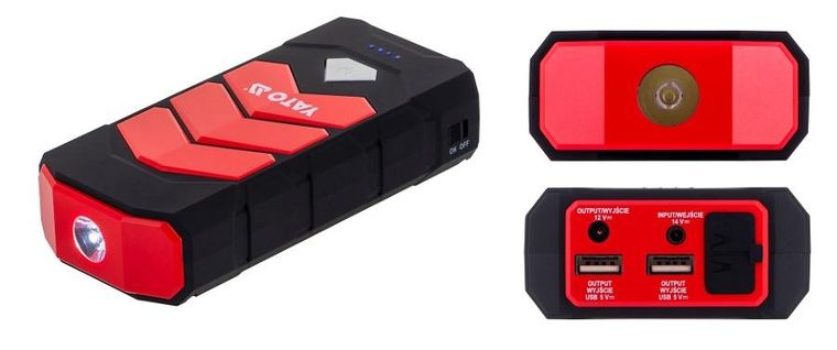 Yato, powerbank z funkcją rozruchu, 9000mAh