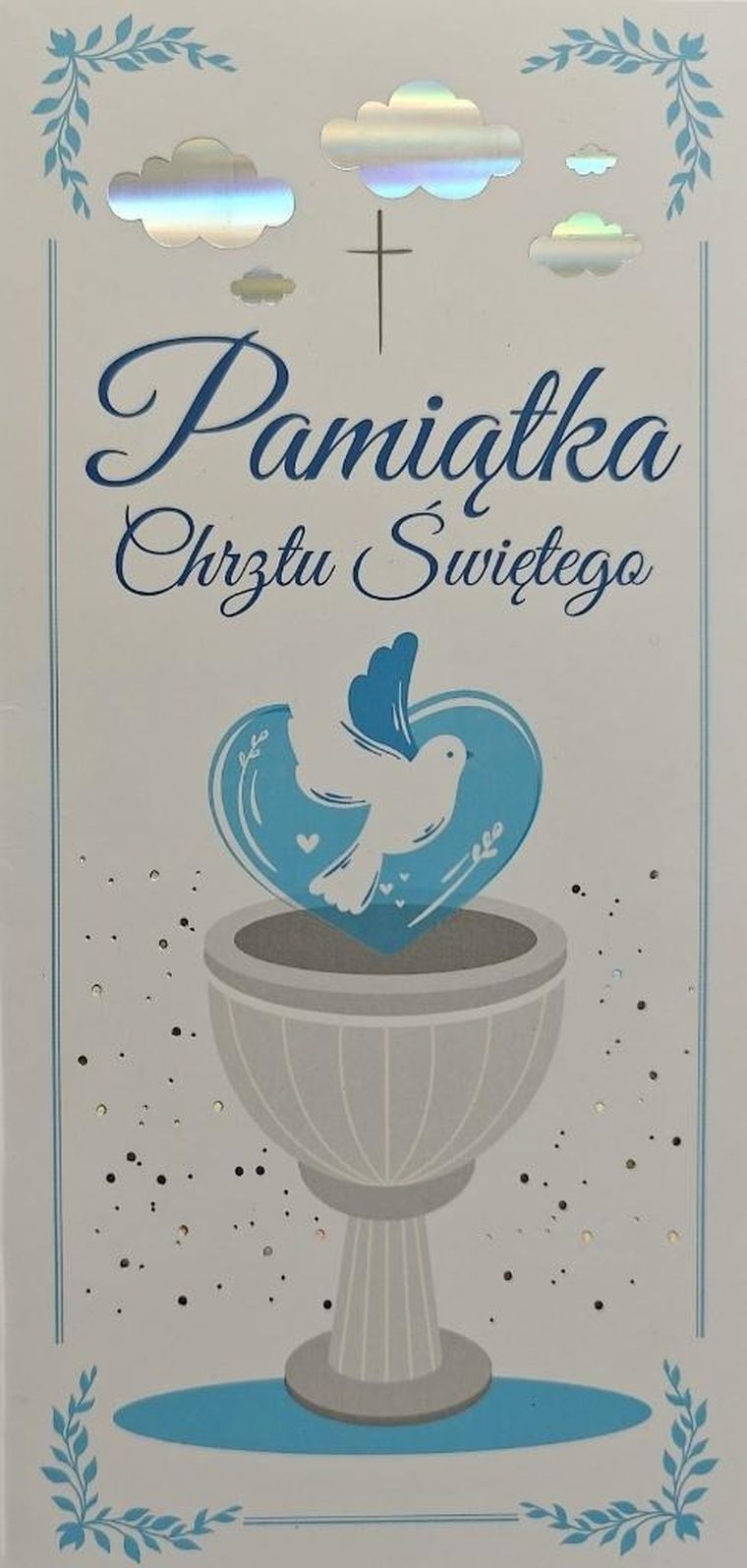 YEKU, karnet Chrzest chłopiec