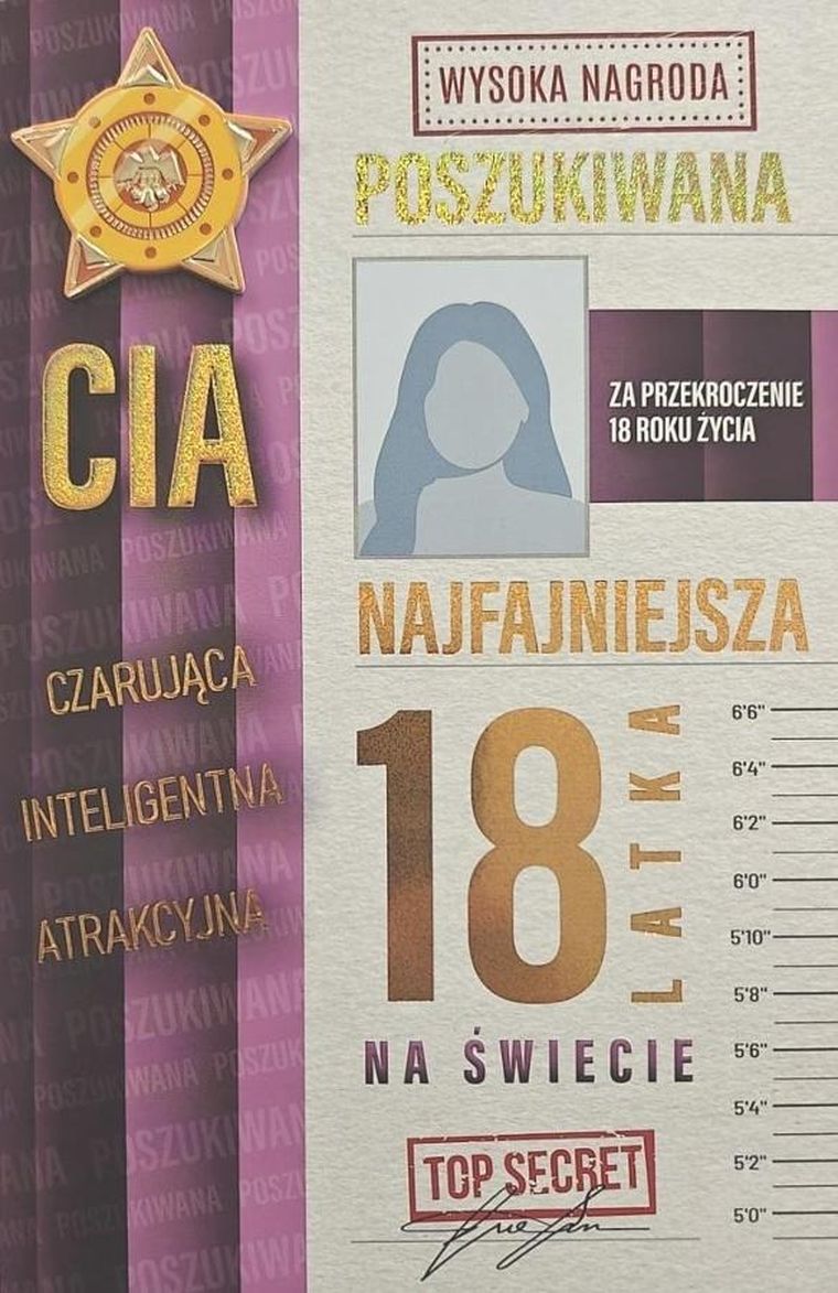 YEKU, karnet, Urodziny 18 dziewczyna poszukiwana