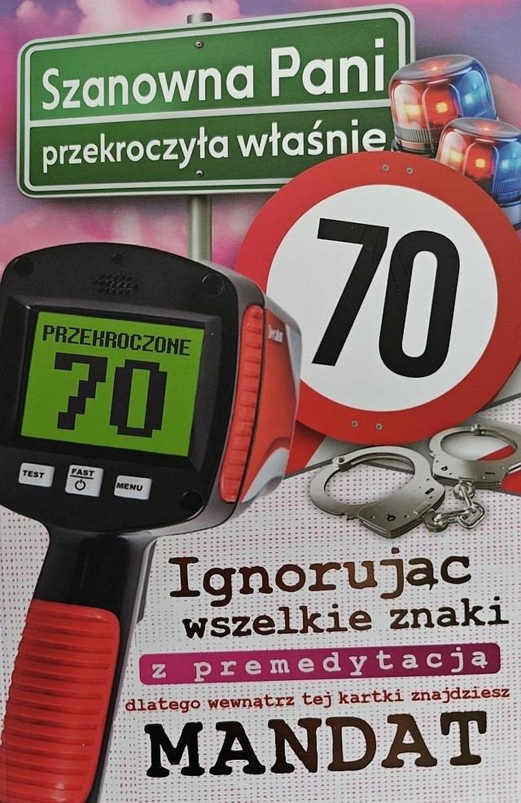 YEKU, karnet urodziny 70