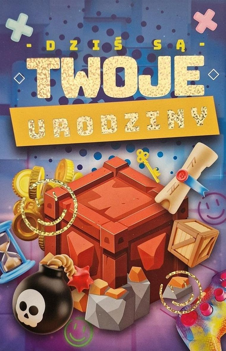 YEKU, karnet urodziny dla gracza