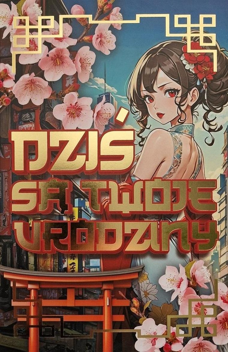 YEKU, karnet urodziny Manga