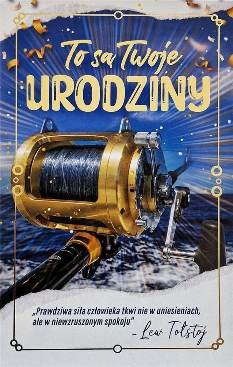 Yeku, karnet, Urodziny, Wędkarz