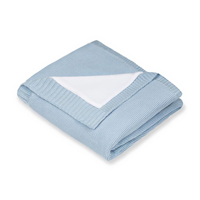 Yoonco, Dmuchawce, koc duo, błękitno-biały, 80-100 cm