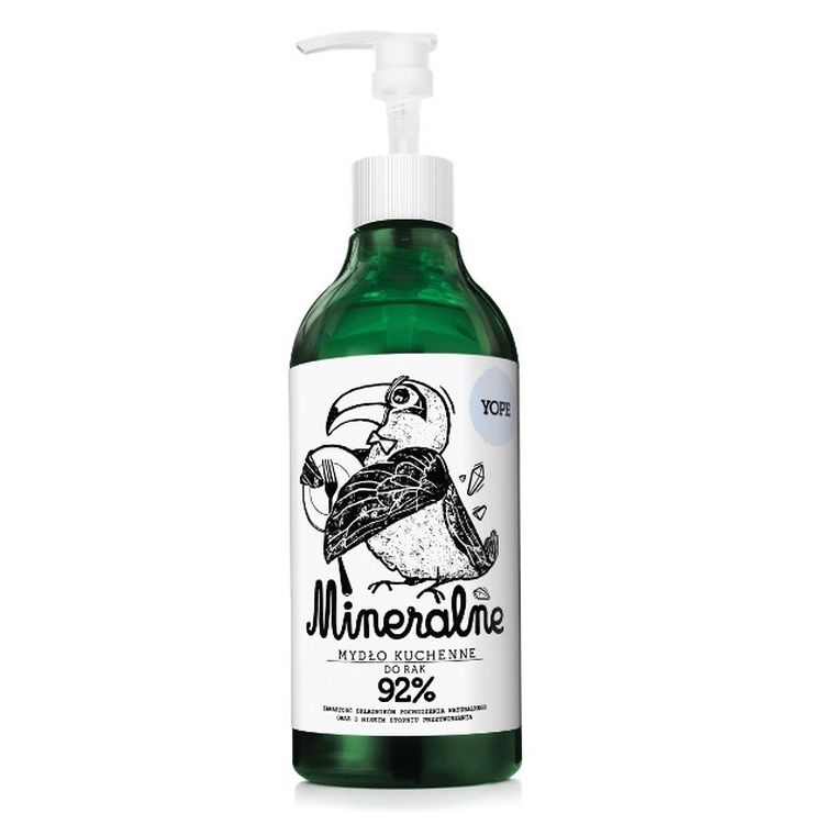 Yope, mydło kuchenne w płynie, Mineralne, 500 ml