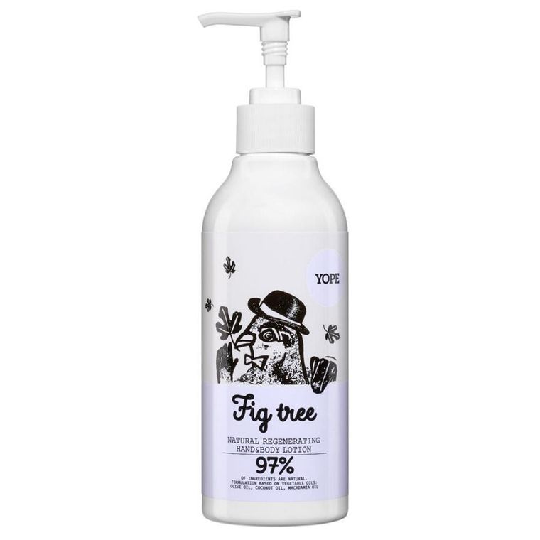 Yope, naturalny balsam do rąk i ciała, Drzewo Figowe, 300 ml