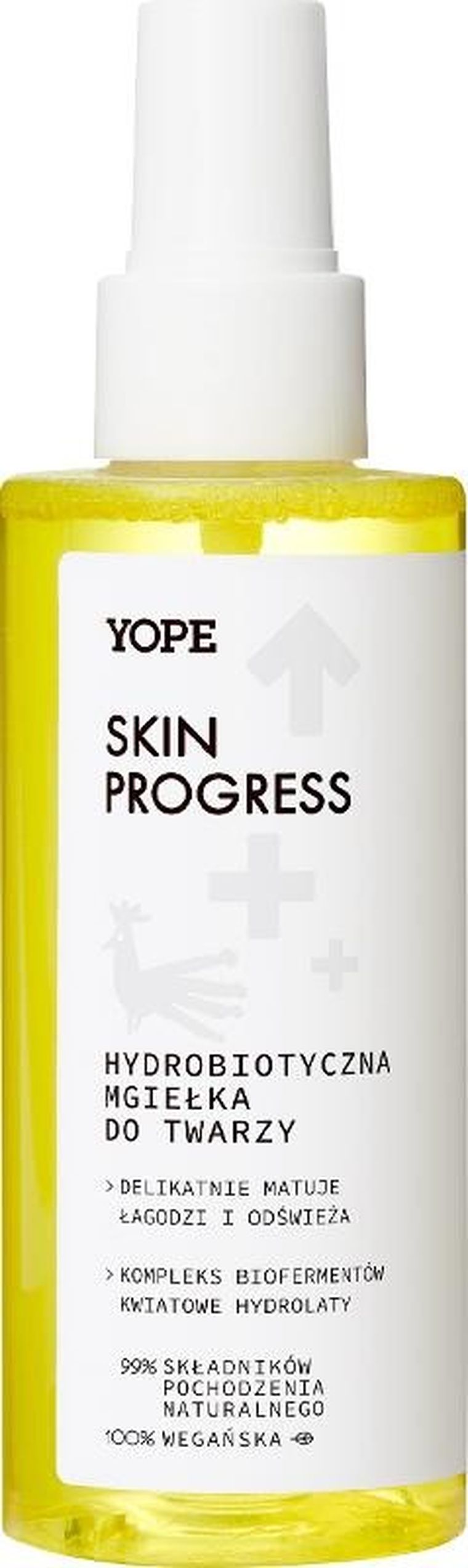 Yope, Skin Progress, hydrobiotyczna mgiełka do twarzy, 150 ml