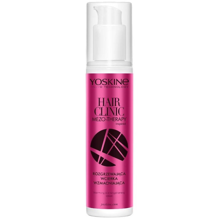 Yoskine, Hair Clinic Mezo-Therapy, rozgrzewająca wcierka wzmacniająca, 150 ml
