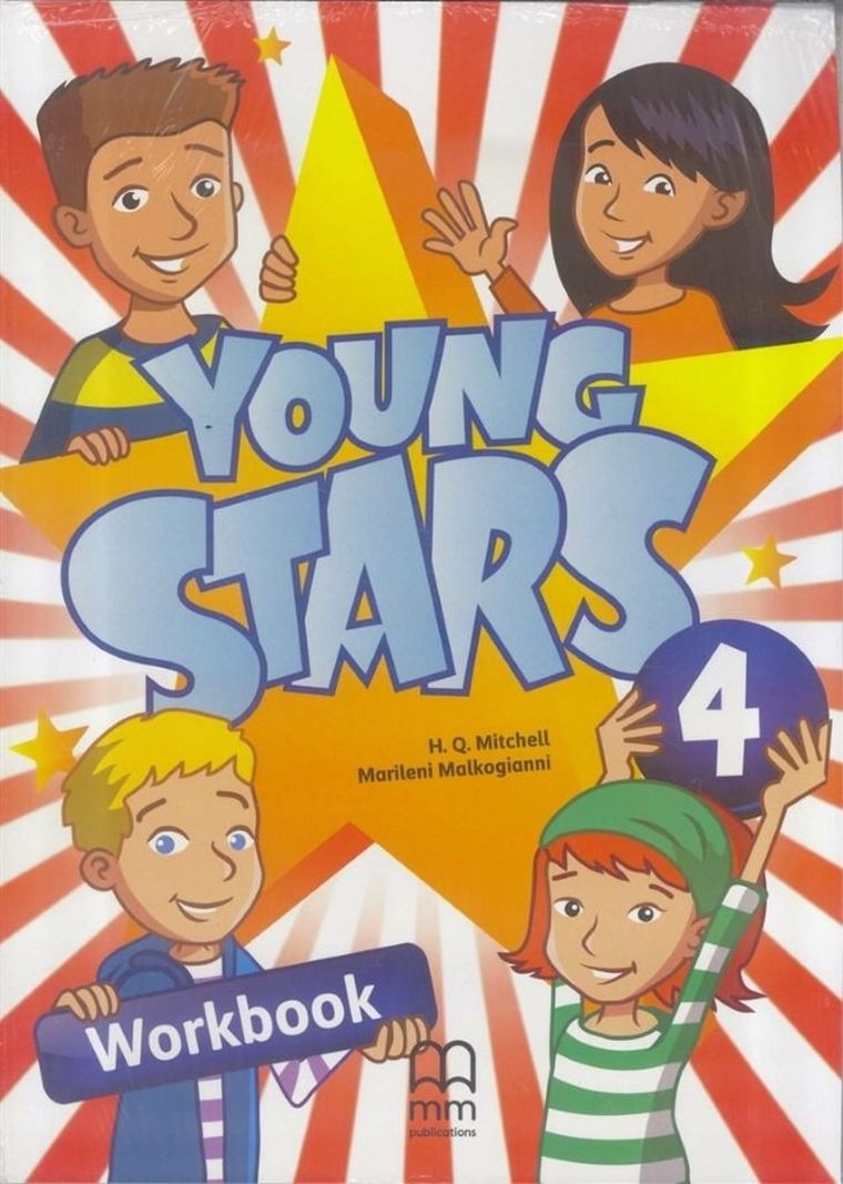 Young Stars 4 Workbook + CD