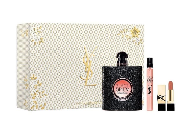yves saint laurent black opium woda perfumowana 90 ml   zestaw 