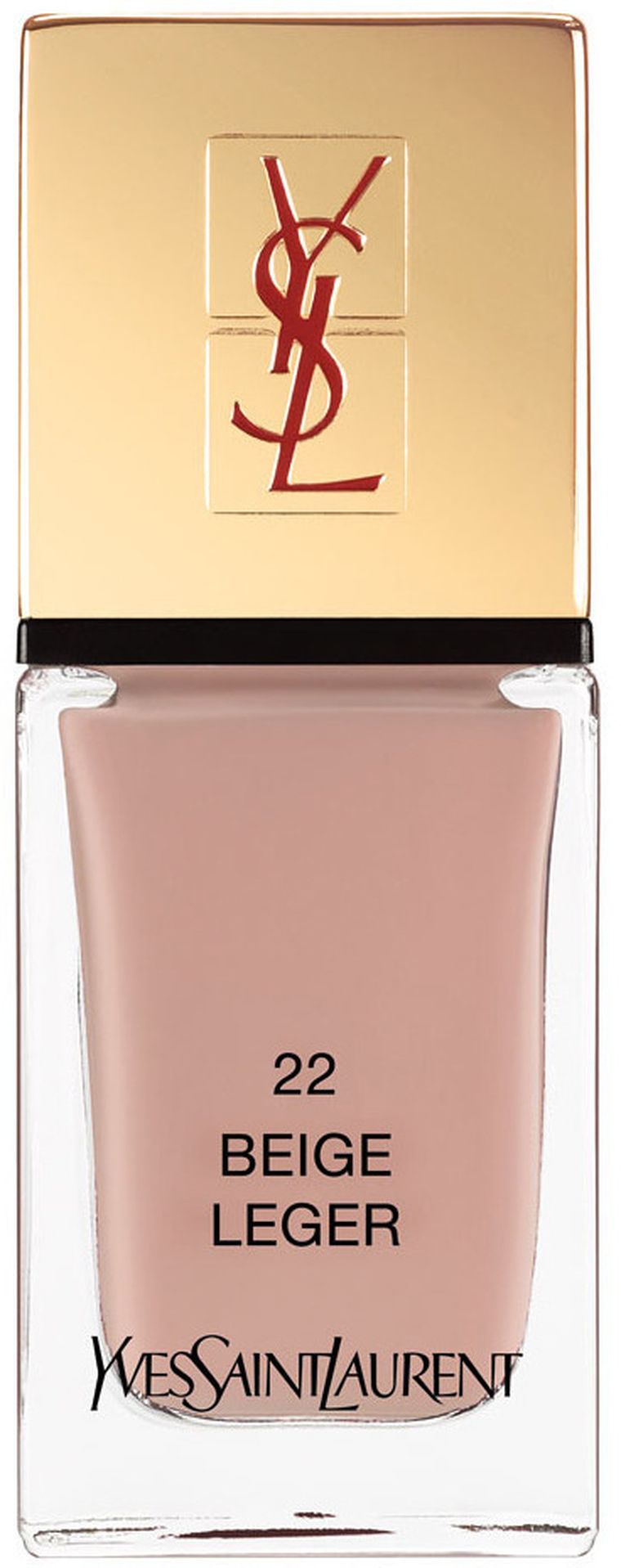 Yves Saint Laurent, La Laque Couture, lakier do paznokci, 22 Beige Leger, 10 ml