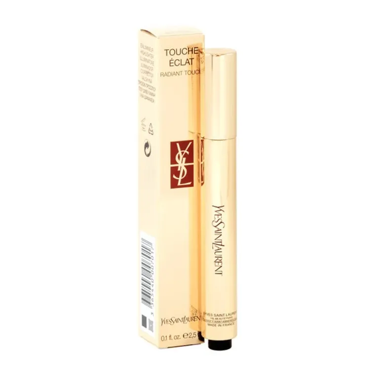 Yves Saint Laurent, Touche Eclat, rozświetlający korektor w płynie, 01 Rose Lumiere