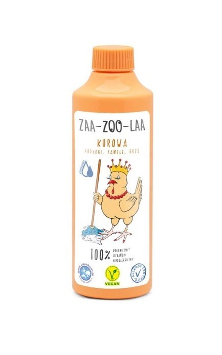 Zaa-Zoo-Laa, Kurowa, płyn do mycia podłóg, 350 ml