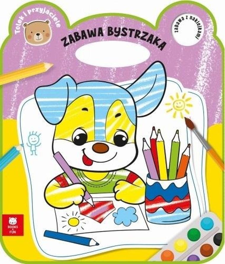 Zabawa bystrzaka. Piesek