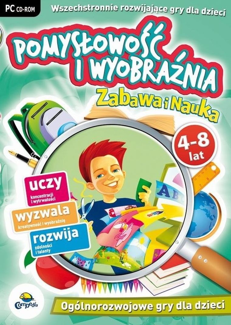 Zabawa i nauka. Pomysłowość i wyobraźnia. Ogólnorozwojowe gry dla dzieci