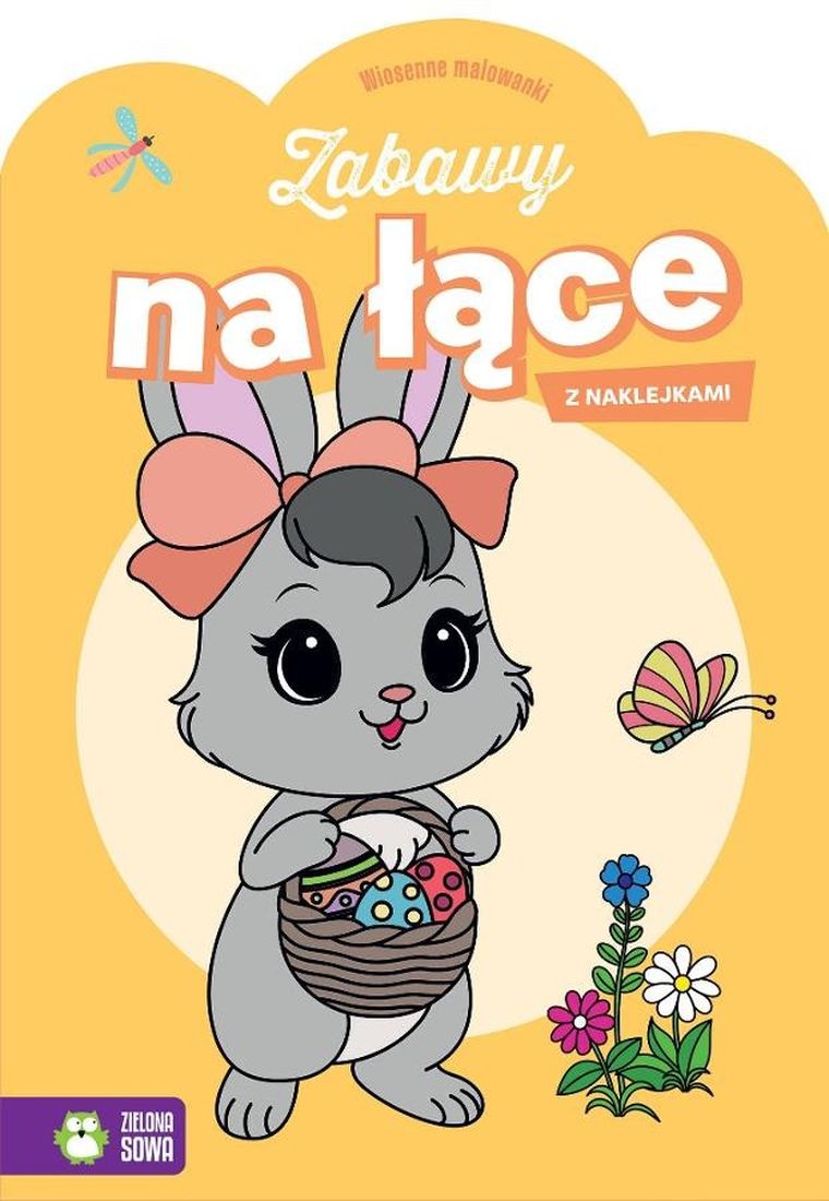 Zabawy na łące. Wiosenne malowanki