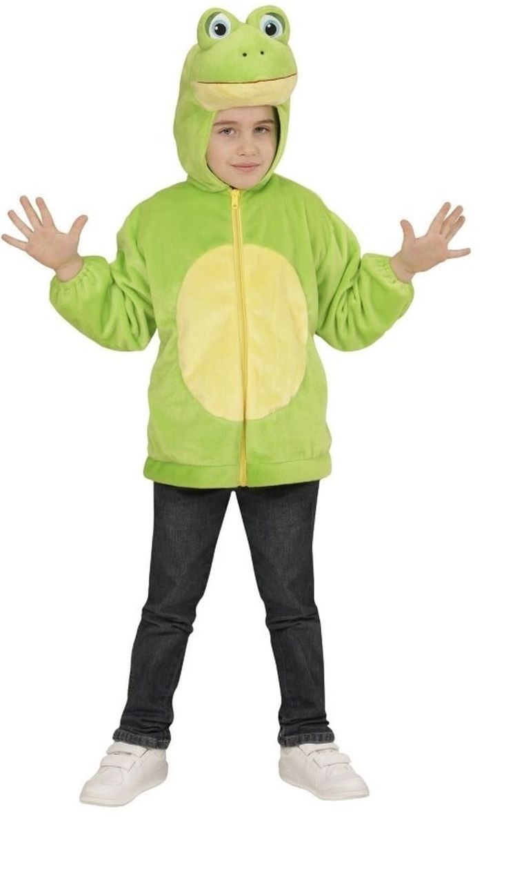 Żabka, strój dla dzieci z kapturem, rozmiar 98/104