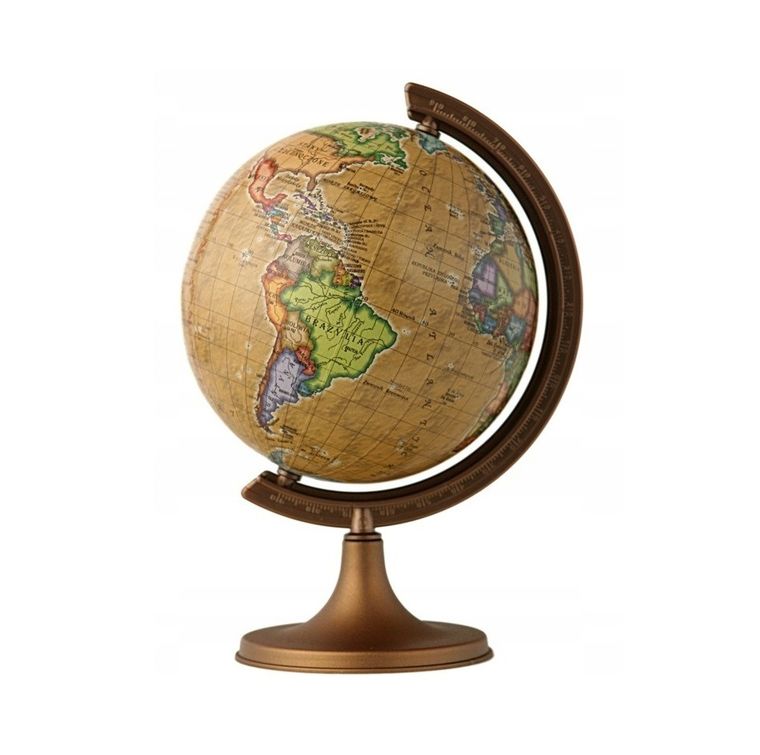 Zachem, globus polityczny, średnica 11 cm