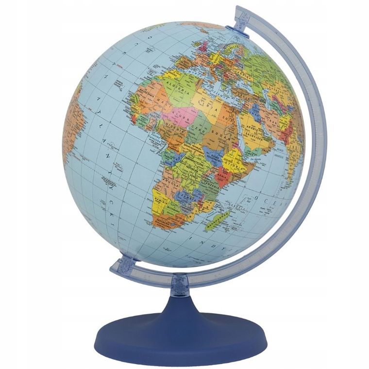 Zachem, globus polityczny, średnica 22 cm