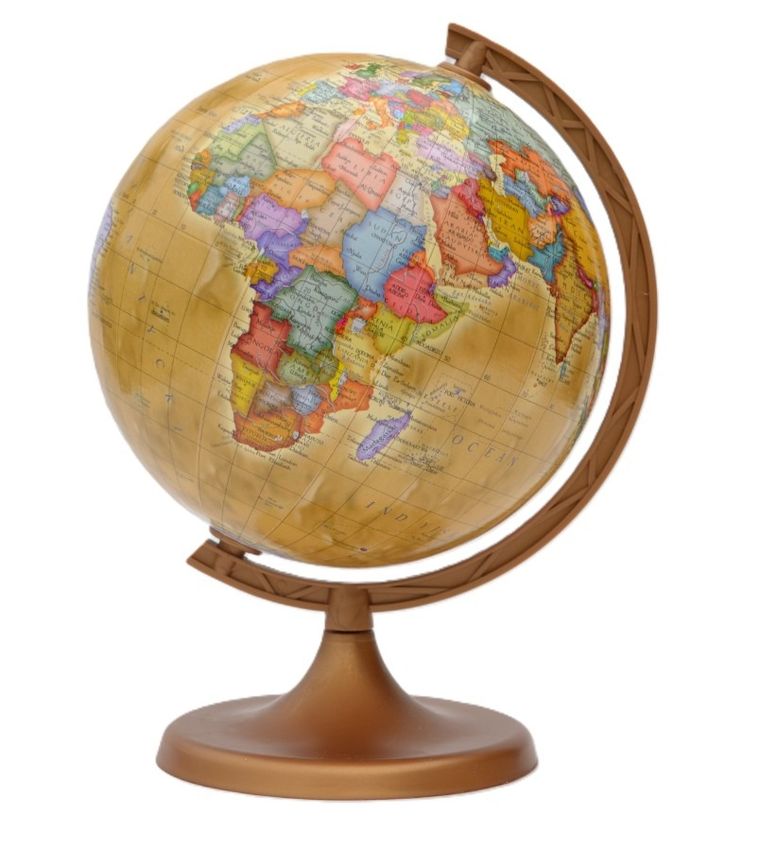 Zachem, globus retro, średnica 16 cm