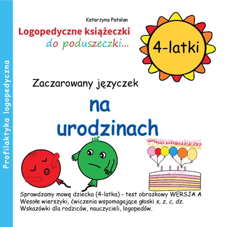 Zaczarowany języczek na urodzinach 4-latki