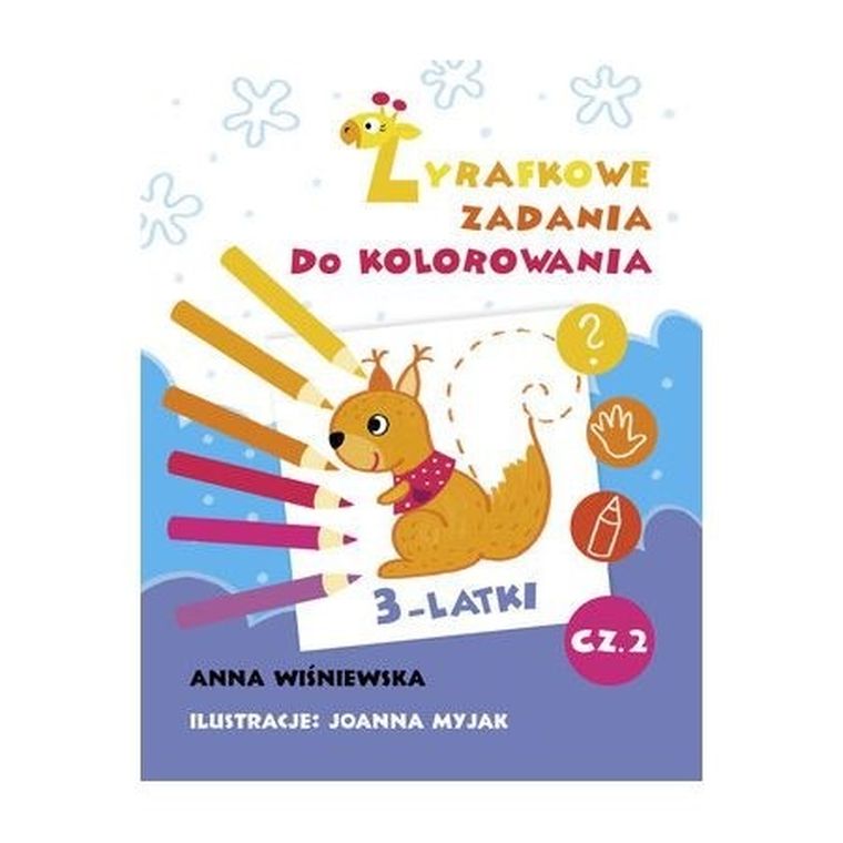 Zadania Żyrafki. Zadania do kolorowania