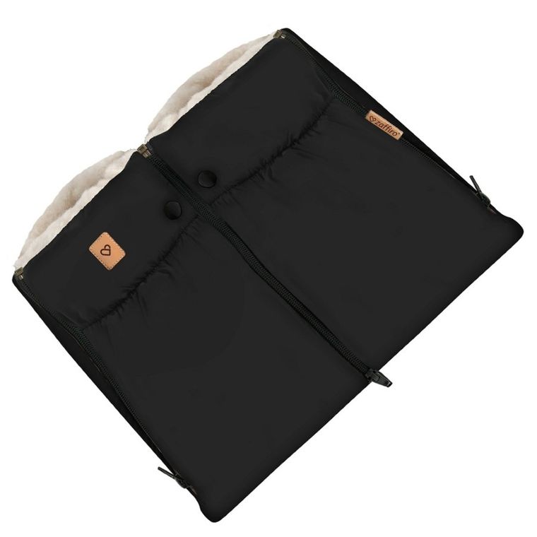 Zaffiro, Aspen, mufka do wózka, black