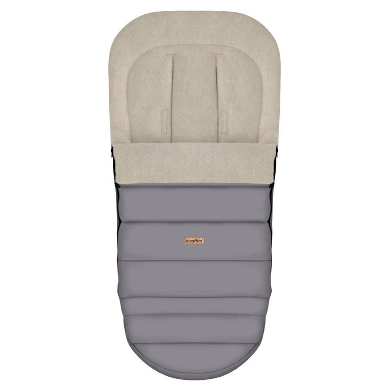 Zaffiro, iGrow Aspen, regulowany śpiwór, steel grey, 0-36 m