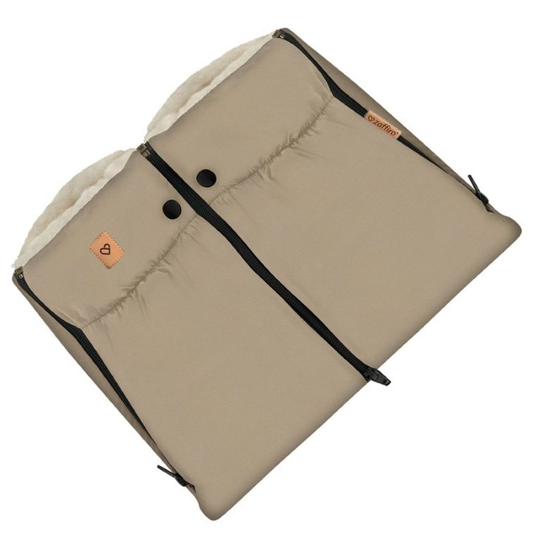 Zaffiro, Nordico, mufka do wózka, beige