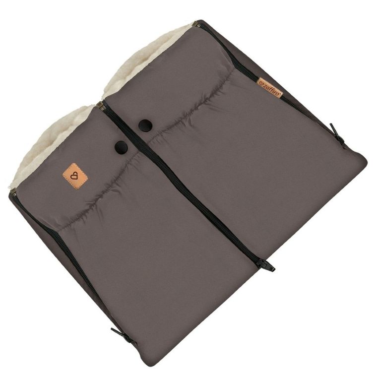 Zaffiro, Nordico, mufka do wózka, taupe