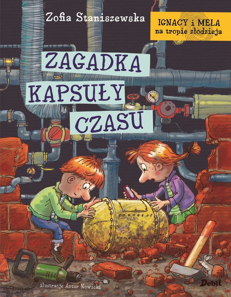 Zagadka kapsuły czasu. Ignacy i Mela na tropie złodzieja