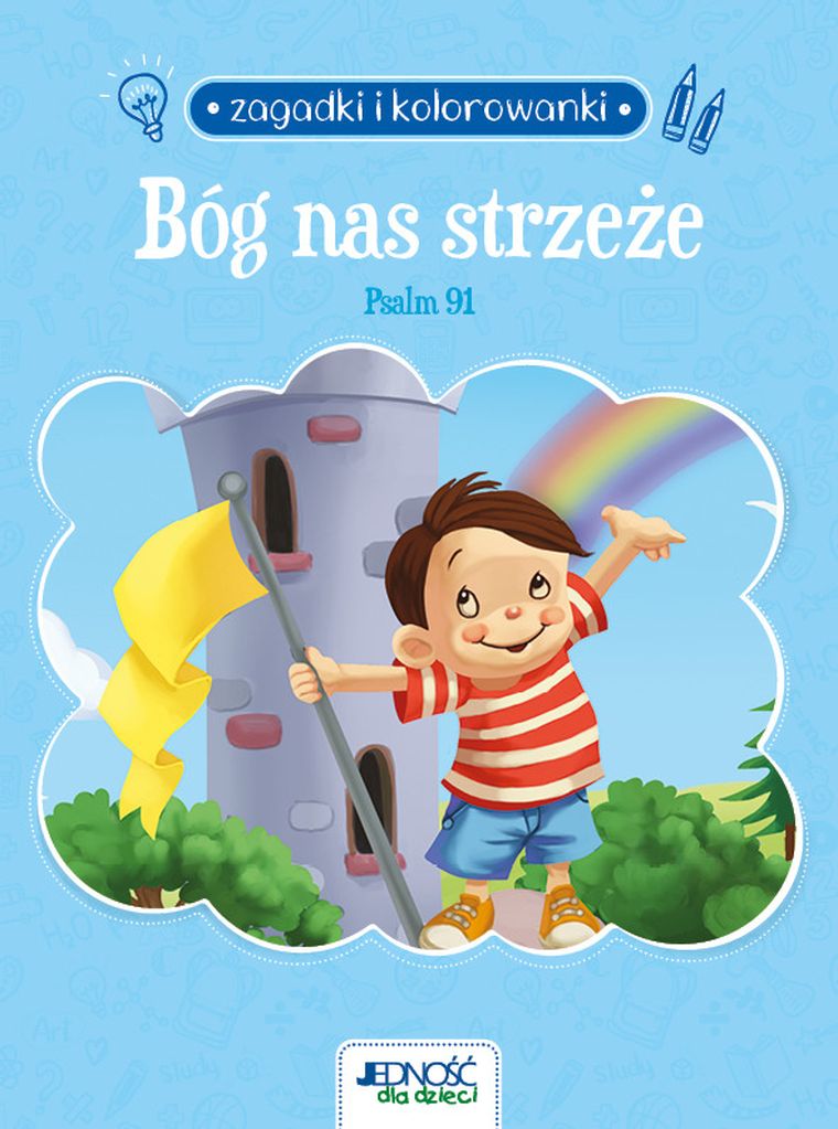 Zagadki i kolorowanki. Bóg nas strzeże. Psalm 91