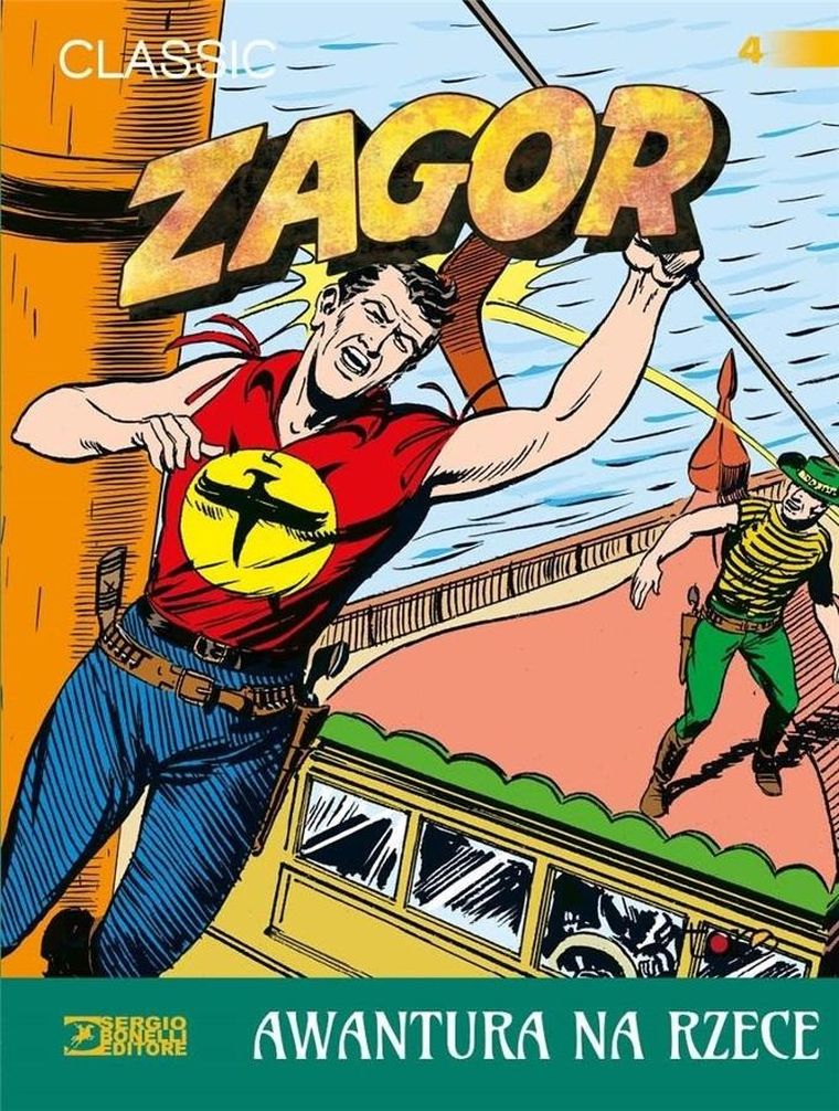 Zagor. Tom 4. Awantura na rzece