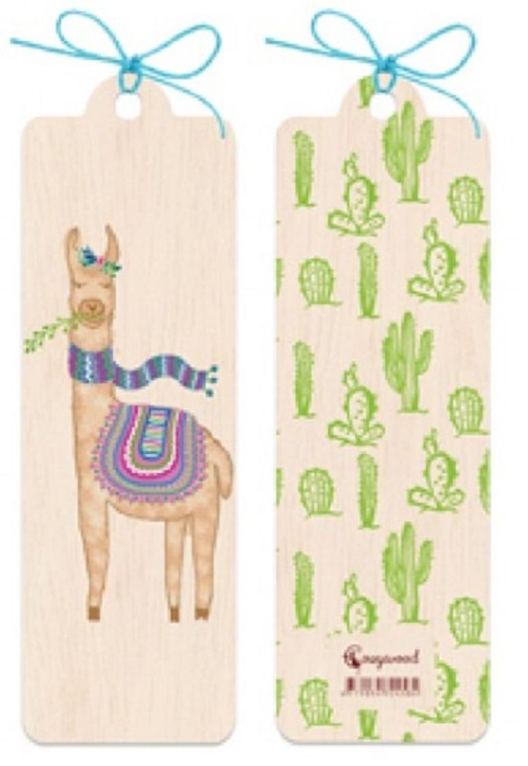 Zakładka drewniana, lama