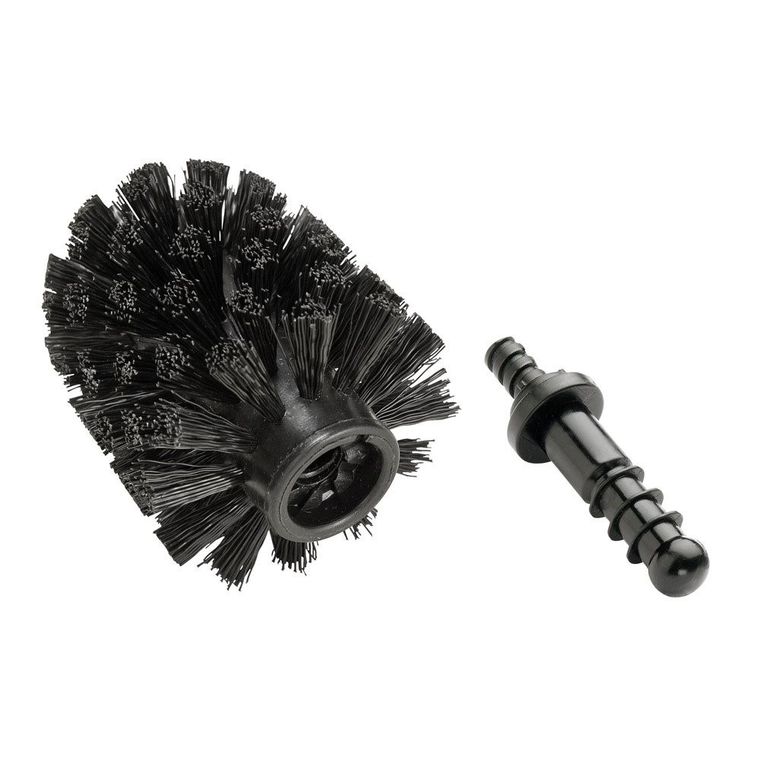 Zapasowa końcówka do szczotki toaletowej, czarny, ∅ 6.5 cm