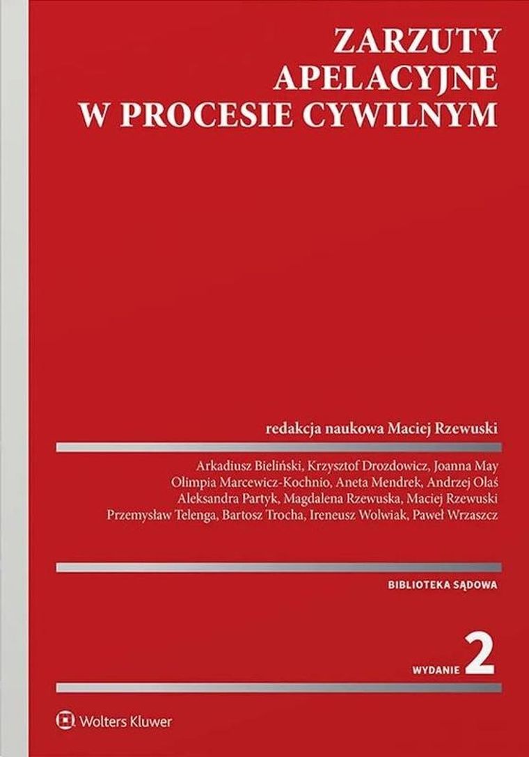 Zarzuty apelacyjne w procesie cywilnym