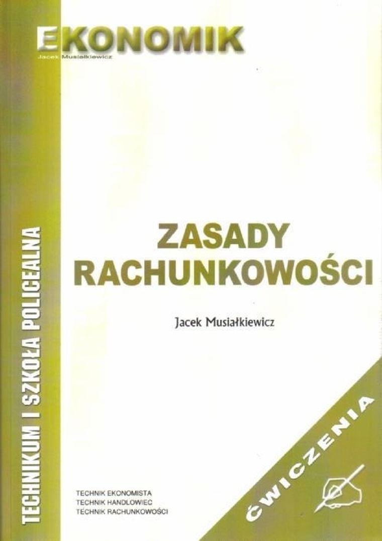 Zasady rachunkowości. Ćwiczenia