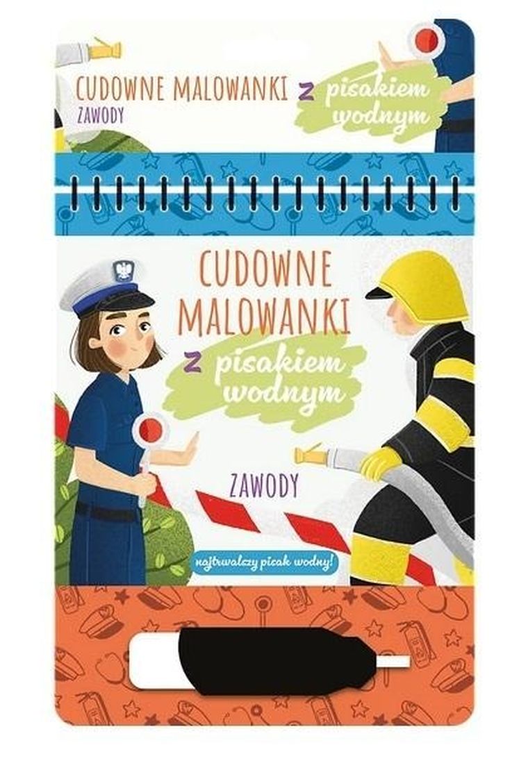 Zawody. Malowanki z pisakiem wodnym