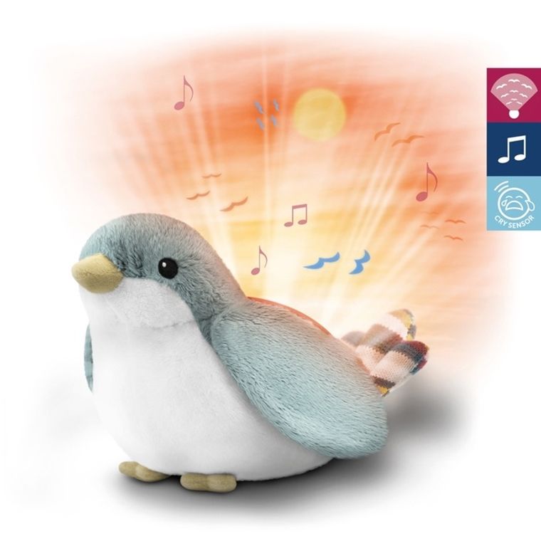 Zazu, Shally, projektor zachodzącego słońca, ptaszek