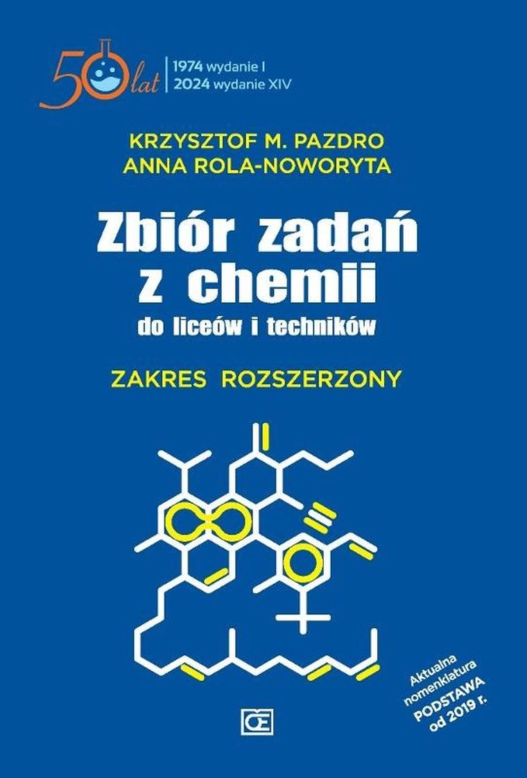Zbiór zadań z chemii do liceów i techników. Zakres rozszerzony