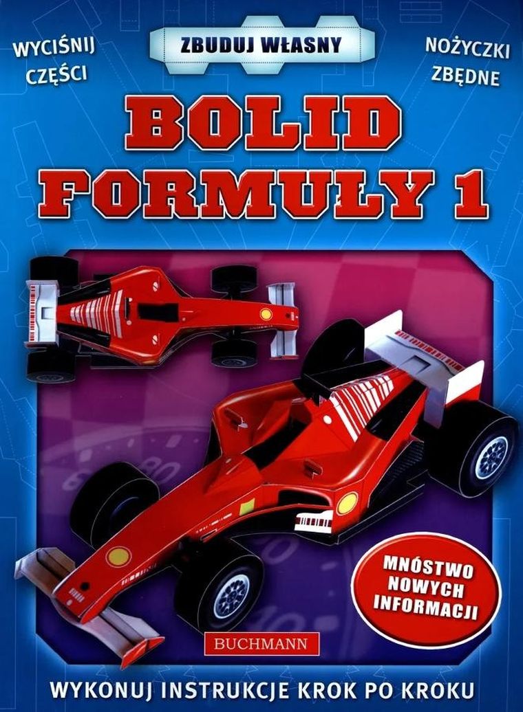 Zbuduj własny bolid formuły 1