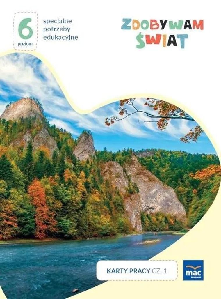 Zdobywam świat. Karty pracy. Część 1 jesień. Poziom 6