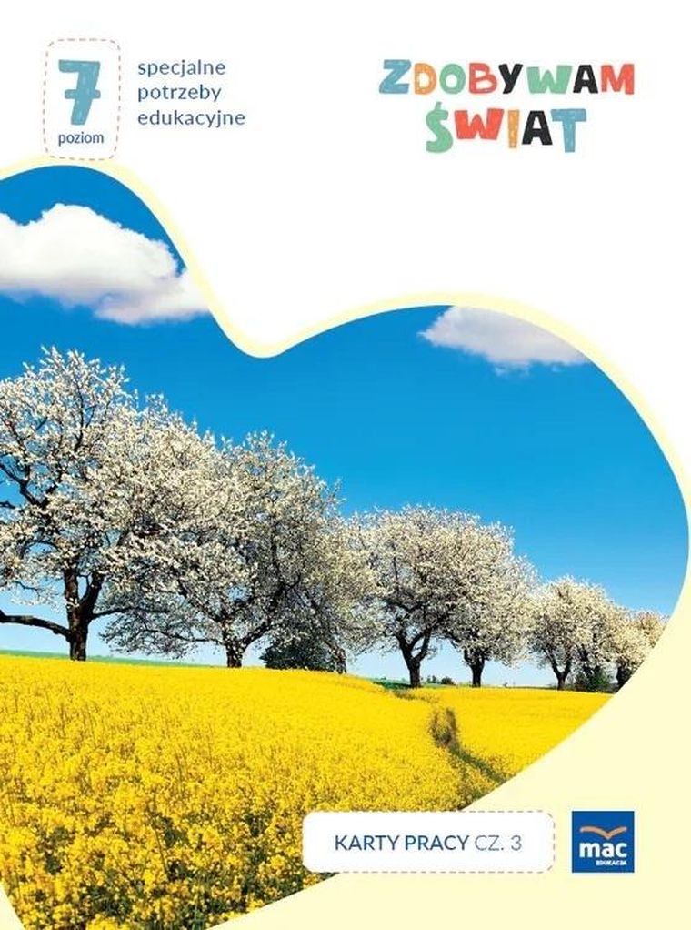 Zdobywam świat. Karty pracy. Część 3 wiosna/lato. Poziom 7