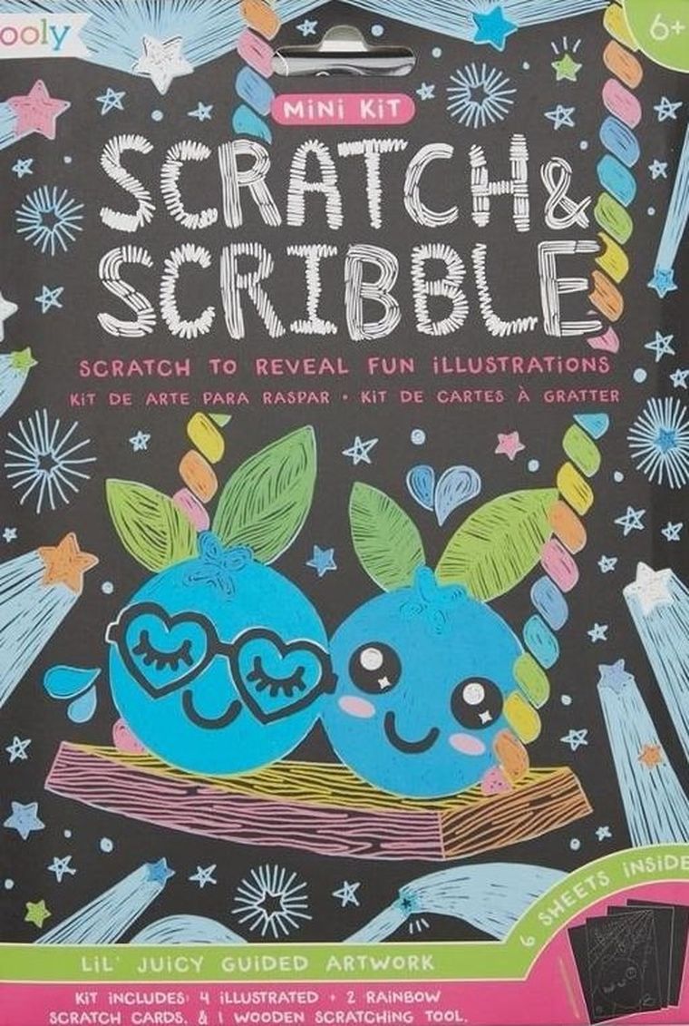 Zdrapywanki mini. Słodkie Owoce